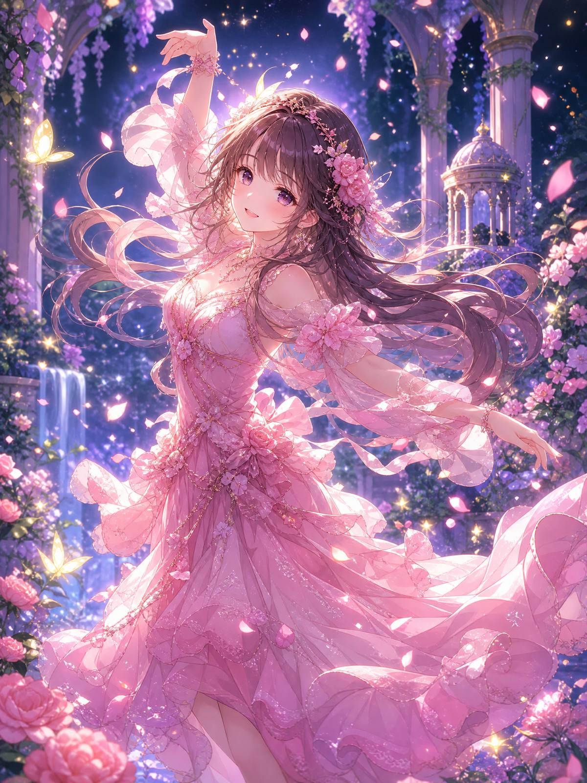 双飞生活动漫-花园仙子