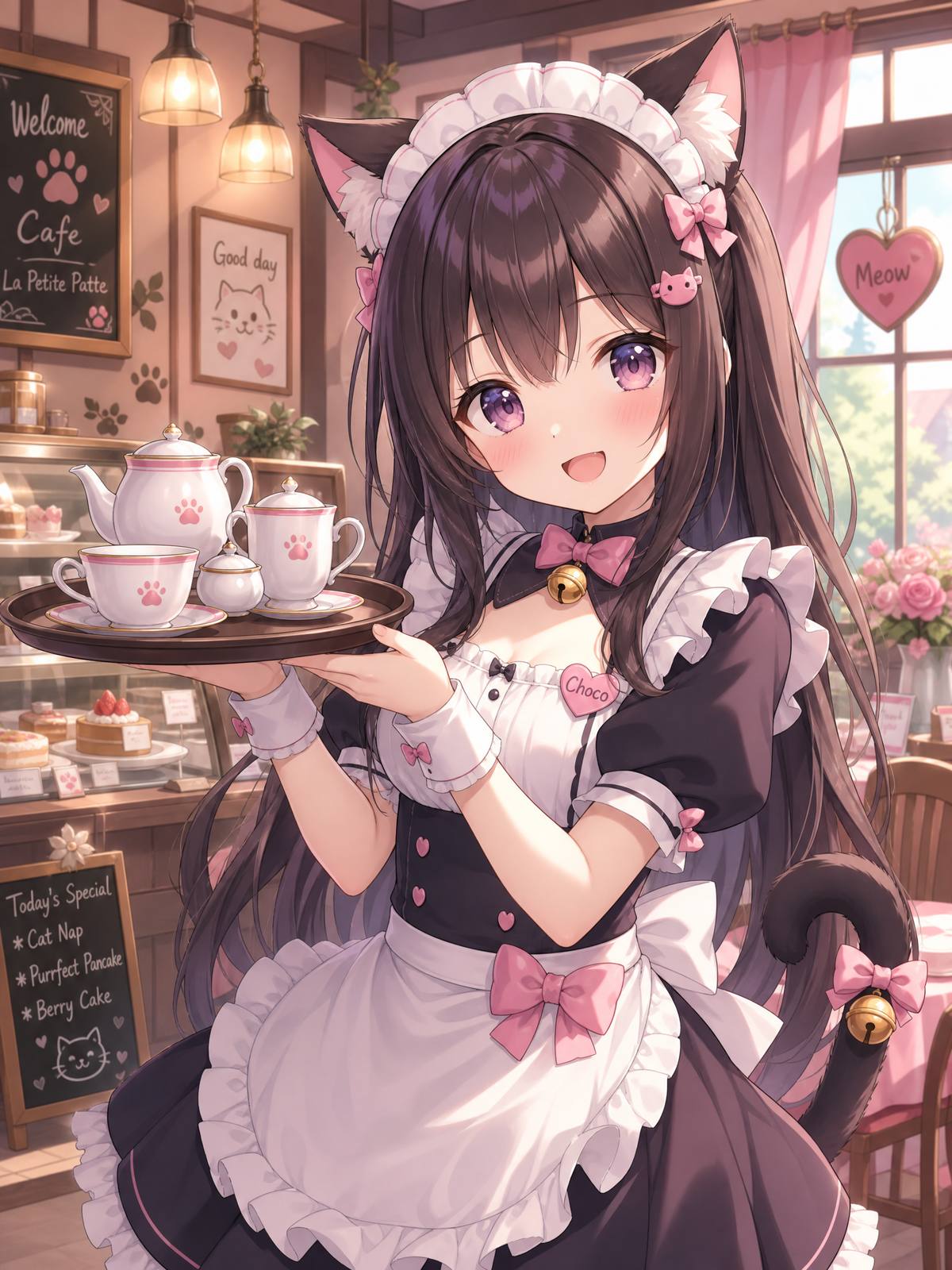 双飞cosplay动漫-猫耳女仆